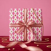 Fun Pink Fa La La Festif Joyeux Casse-Noisette Bal