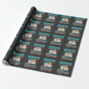 Papier Cadeau Funny Pharmacy Pharmacie Profession Médecine