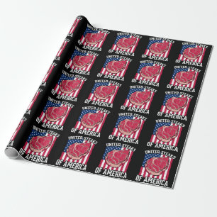 Papier Cadeau Funny Steaks Lover American Meat Humour boucher