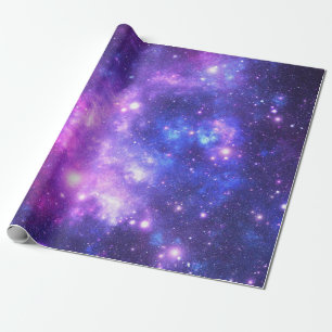 Papier Cadeau Galaxy cosmos motif scrapbooking