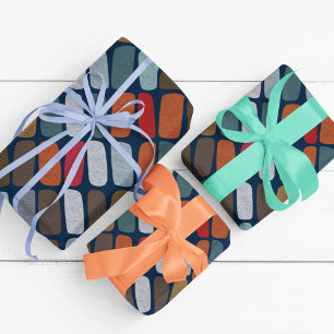 Papier Cadeau Galets de gribouillis