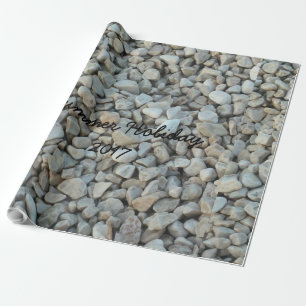 Papier Cadeau Galets sur Beach Stone Photographie