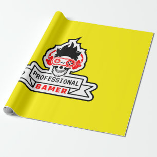 Papier Cadeau Gamer Gift Professional Gamer