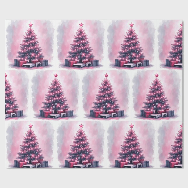 Papier Cadeau Gamer Wrapping paper (Plat)