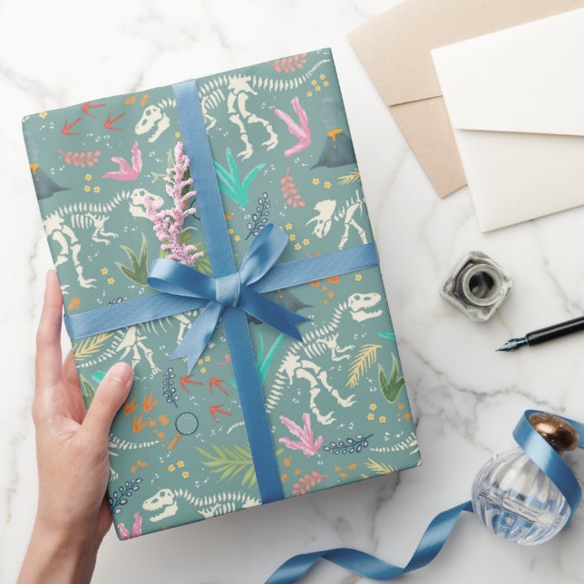 Papier Cadeau Garçons Cute Jurassic Dinosaur Anniversaire de enf (Cadeaux)