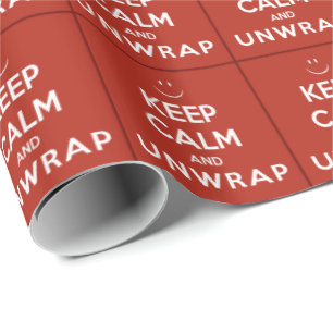 Papier Cadeau Gardez Le Calme Et Refroidissez