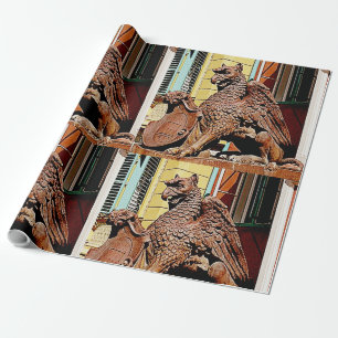 Papier Cadeau GARGOYLE GRIFFIN Papier à envelopper 2