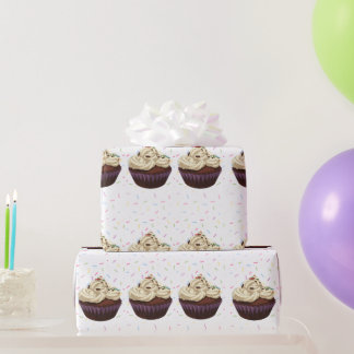 Papier Cadeau gâteau à gobelet