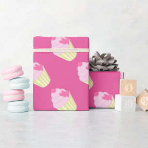 Papier Cadeau Gâteau décoré illusima