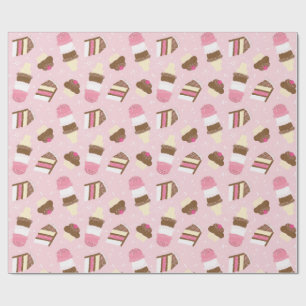 Papier Cadeau Gâteau napolitain et glace