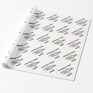 Papier Cadeau Gènes de longévité à l'intérieur d'humour de