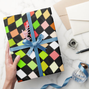 Papier Cadeau Géométrique vérifiée
