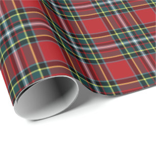 Papier Cadeau Gillespie Clan Tartan
