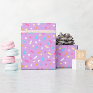 Papier Cadeau Glacage mou avec arrosage de Donut