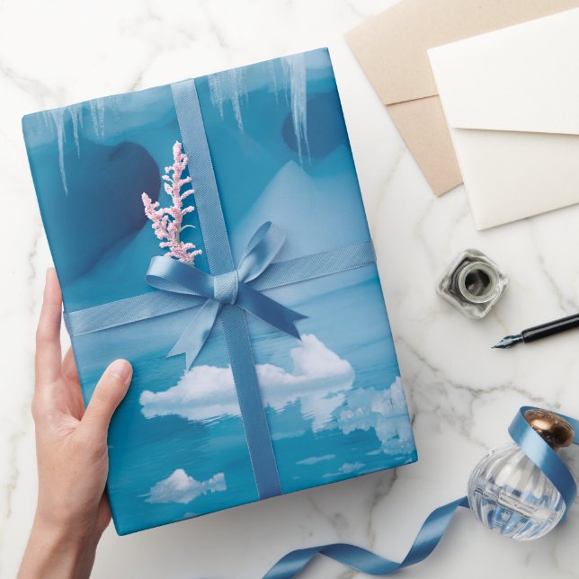 Papier Cadeau Glace en Antarctique (Cadeaux)