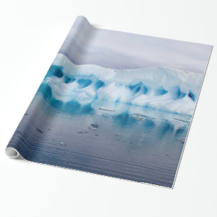 Papier Cadeau Glace en Antarctique