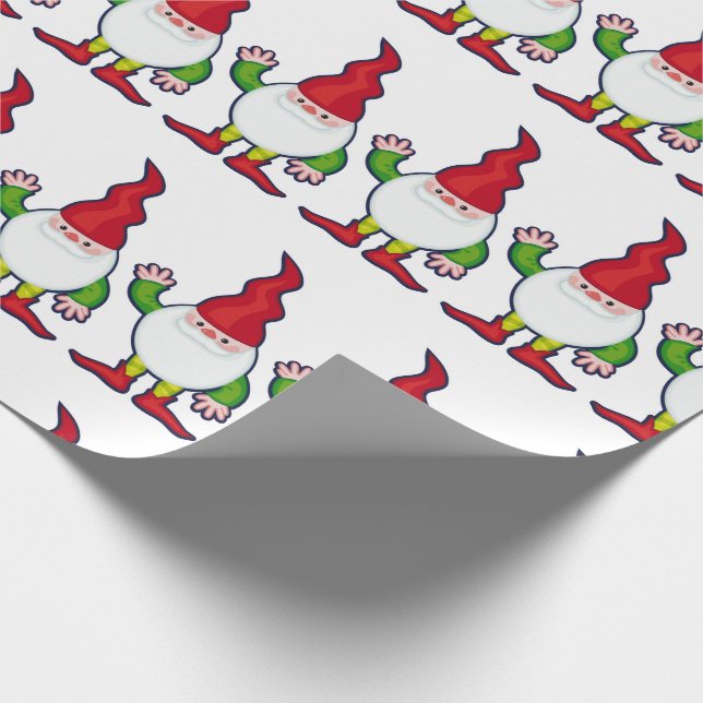 Papier Cadeau Gnomes drôles (Coin)