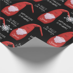 Papier Cadeau Gnomie de vacances personnalisée