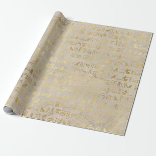 Papier Cadeau Gold Foil parti