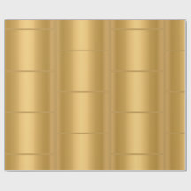 GOLD METALLIC ÉLÉGANT ANNIVERSAIRE MARIAGE WRAP