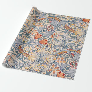 Papier Cadeau Golden Lily, William Morris