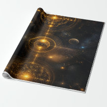Golden Sacred Geometry Space