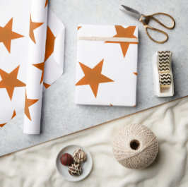 Papier Cadeau Golden Stars Motif 6
