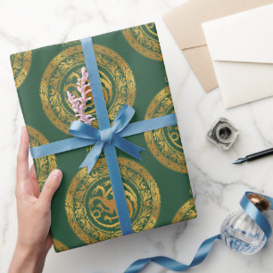 Papier Cadeau Golden Targaryen Crest