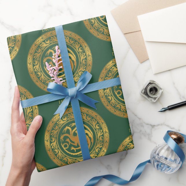Papier Cadeau Golden Targaryen Crest (Cadeaux)