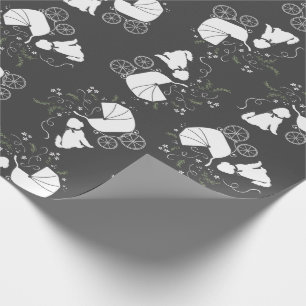 Papier Cadeau Goldendoodle Chien Baby shower sans genre
