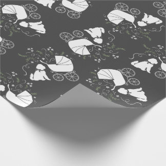 Papier Cadeau Goldendoodle Chien Baby shower sans genre