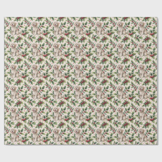 Papier Cadeau Goldendoodle Christmas Wrapping Paper