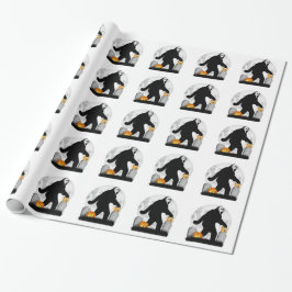 Papier Cadeau Gone Squatchin' - Halloween Squatchin'