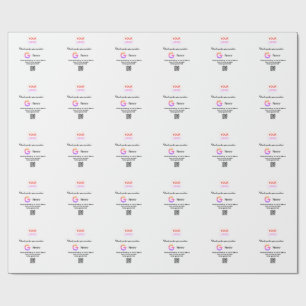 Papier Cadeau Google examen logo de l'entreprise Analyser QR exa