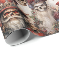 Gothique Steampunk Père Noël Skuls Noël