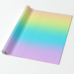 Papier Cadeau Gradient de Gorgeous Pastel