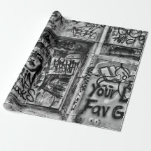 Graffiti Moderne Noir Et Blanc Urbain Street Art