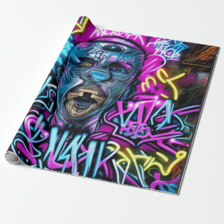 Papier Cadeau Graffiti Street Art : Agir et résister