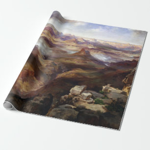 Papier Cadeau Grand canyon Thomas Moran du Colorado