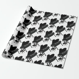 Papier Cadeau Grand dessin de piano
