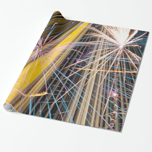 Papier Cadeau grand feu (Déroulé)