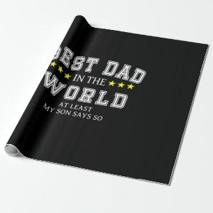 Papier Cadeau Grandfather Quotes Best Dad In The World