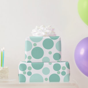 Papier Cadeau Grands cercles de jeu géométrique