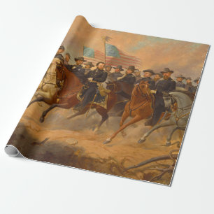 Papier Cadeau Grant et ses généraux par Ole Peter Hansen Balling