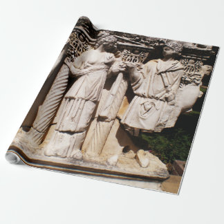 Papier Cadeau Gravures sur reliefs anciens sculptures en Turquie