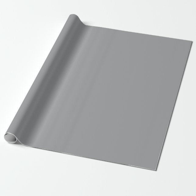 Papier Cadeau Gray 2021 couleur de l'année (Déroulé)