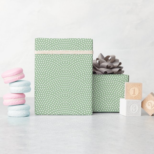 Papier Cadeau Green Same Komon (Baby Shower)