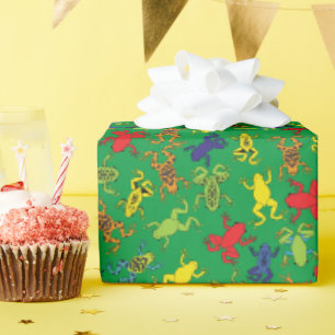 Papier Cadeau Grenouille arborescente Anniversaire de enfant mû