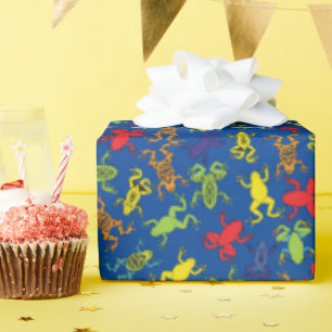 Papier Cadeau Grenouille arborescente Anniversaire de enfant mû