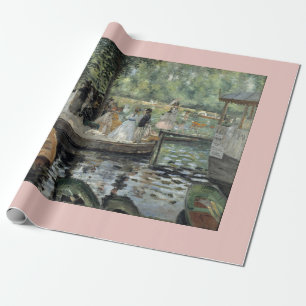 Papier Cadeau Grenouillère Renoir Impressionniste Peinture Art